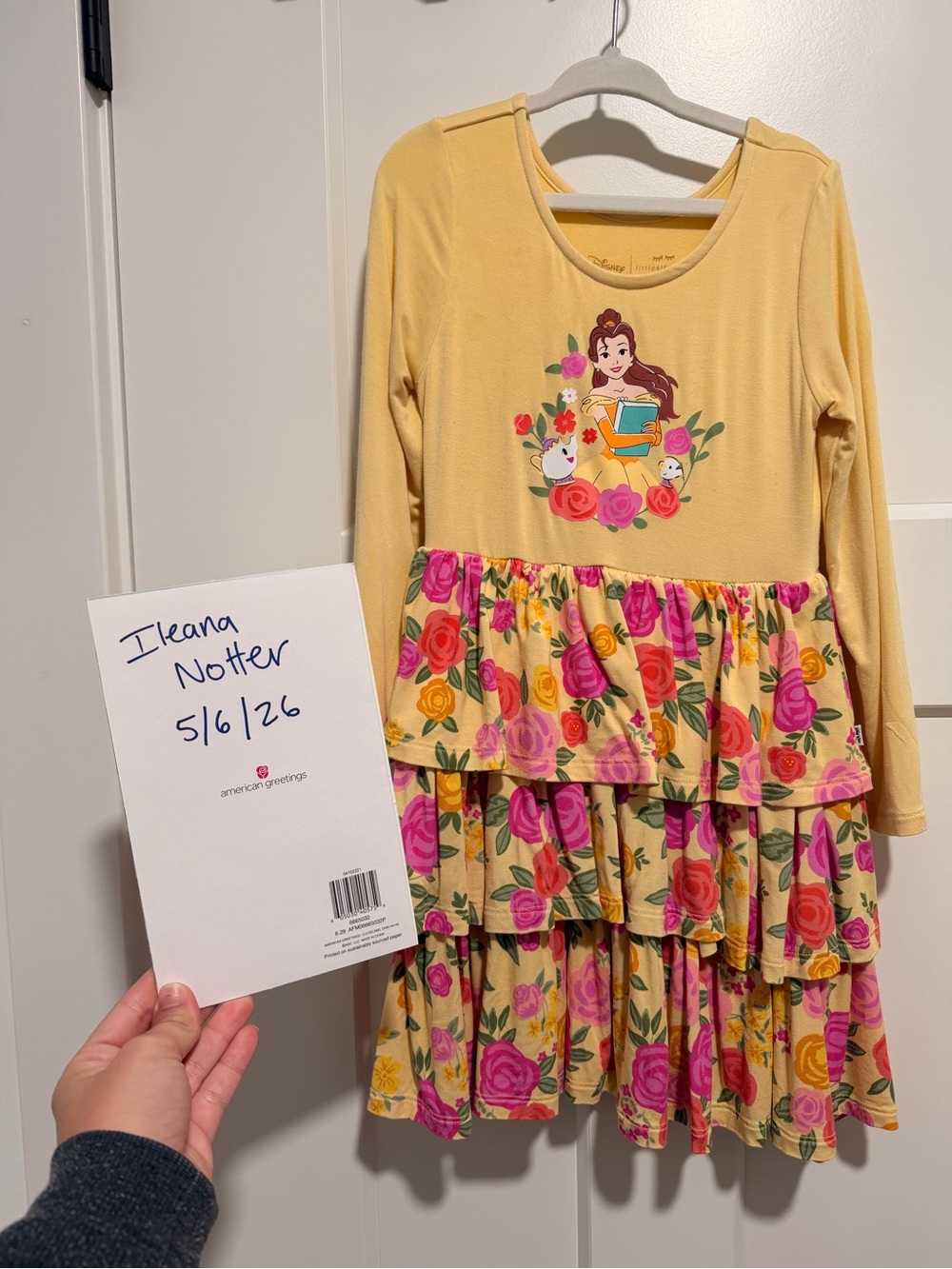 Little Sleepies Belle Tiered Dress Size 5